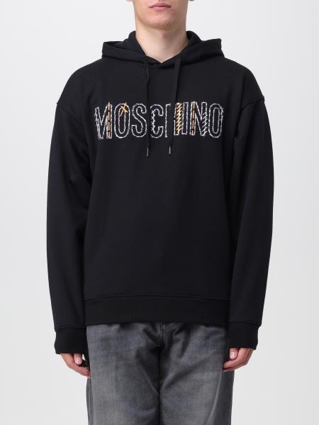 MOSCHINO COUTURE sweatshirt for man Black Moschino Couture