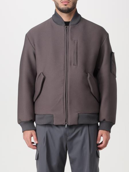 HEVO: jacket for man - Grey | Hevo jacket CASTROE780 online at
