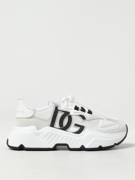 DOLCE & GABBANA: sneakers for woman - White | Dolce & Gabbana sneakers ...