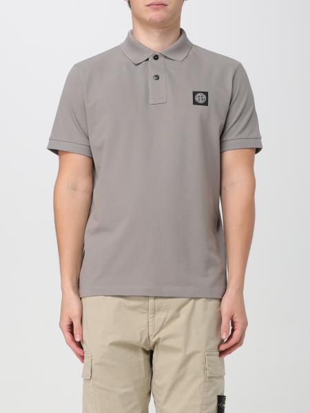 Stone island hot sale polo khaki