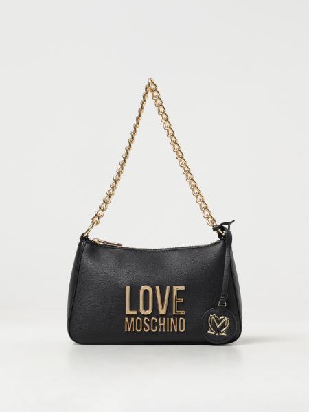 Shop Love Moschino Faux Fur Logo Shoulder Bags by エショップリ | BUYMA