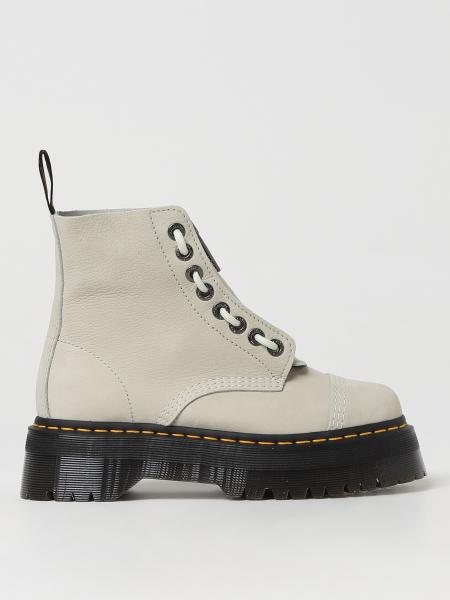 DR. MARTENS Flache stiefeletten damen WeiB Dr. Martens Flache Stiefeletten 31455763 online auf GIGLIO.COM