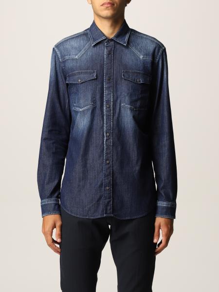 Camicia Dondup in denim washed