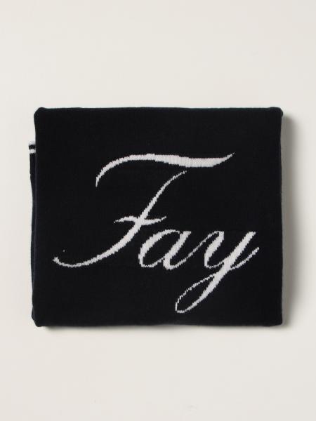 Copertina da culla Fay in misto cashmere con logo