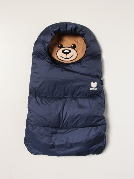 Moschino Baby sleeping bag with big Teddy