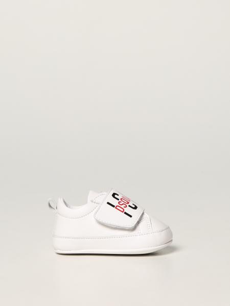 Dsquared2 Junior leather trainers