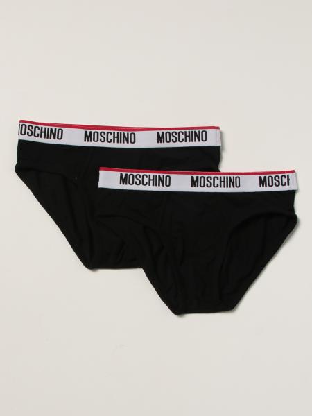 Set 2 slip Moschino Underwear con logo