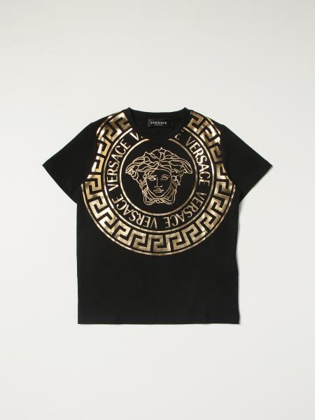 T-shirt Versace Young con testa di medusa