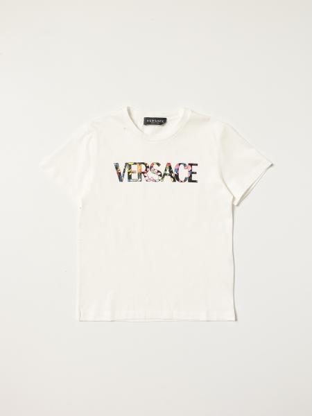 T-shirt Versace Young con logo