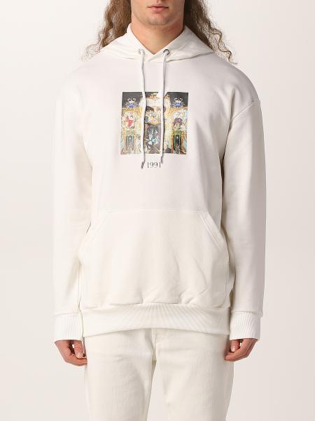 Throwback: Throwback sweatshirt in cotton with print