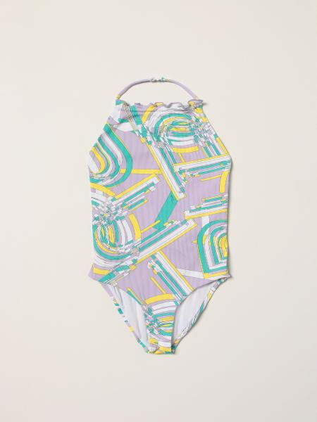 Emilio Pucci one-piece swimsuit with abstract print