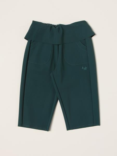Il Gufo pants with flounce at the waist