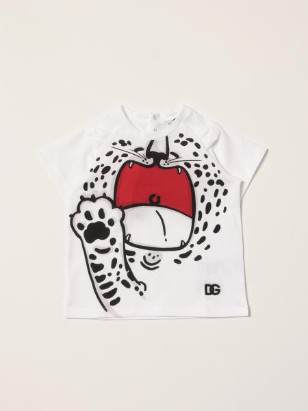 Dolce & Gabbana Baumwoll-T-Shirt mit Tiger-Print