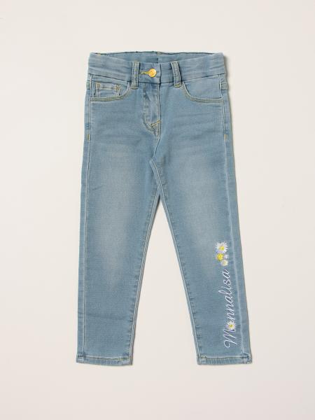 Monnalisa: Monnalisa cartoon-themed 5-pocket jeans