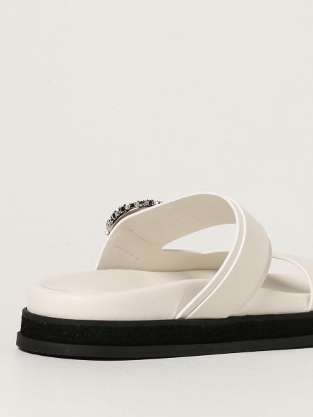 定11万 ジミーチュウ Jimmy Choo MargaFlat Sandals | ilhotesul.com.br