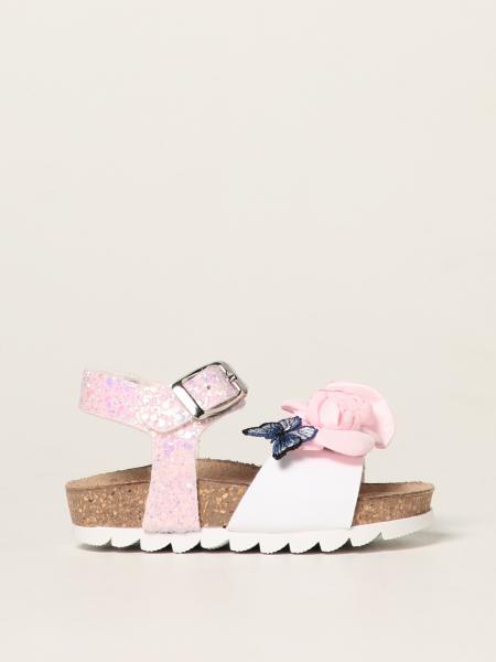 Monnalisa sandals with flowers