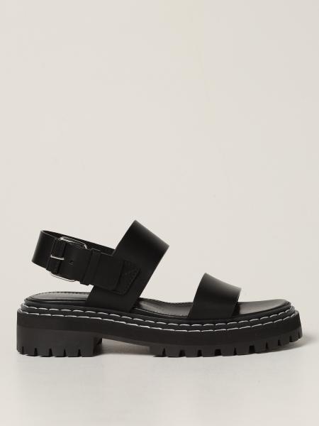 Proenza Schouler: Proenza Schouler leather sandal