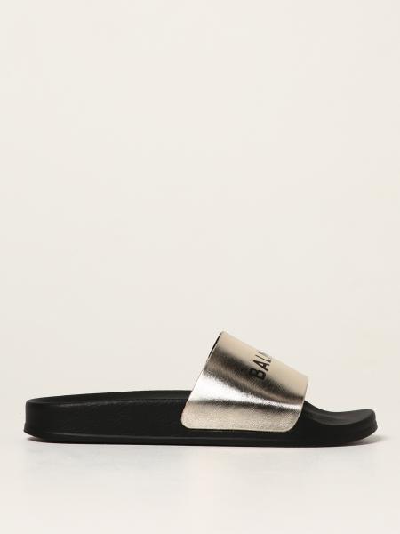 Balmain: Sandalo slide Balmain con logo