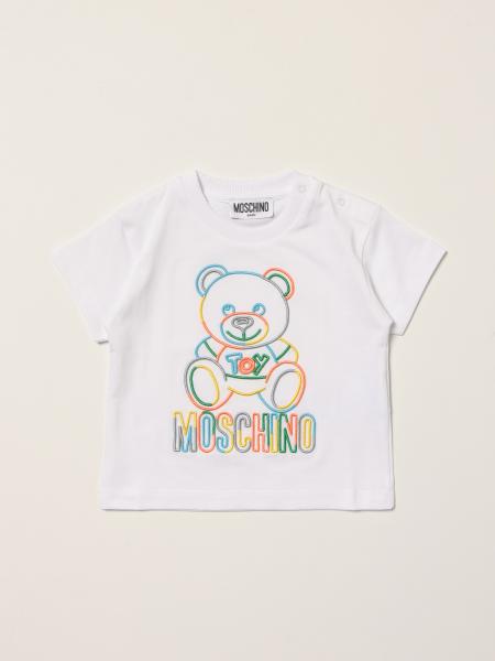 T-shirt Moschino Baby con Teddy Bear multicolor