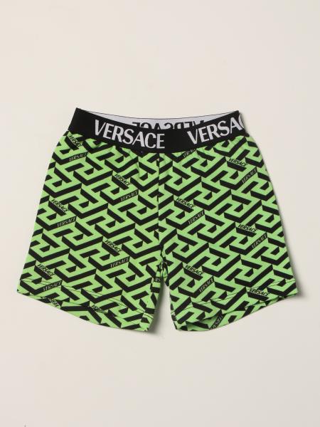 La Greca Versace Young shorts in cotton blend