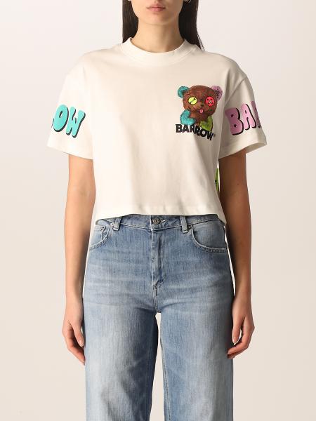 Barrow: Barrow cropped T-shirt in cotton with prints