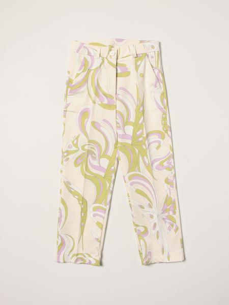 Emilio Pucci cotton pants with butterflies print
