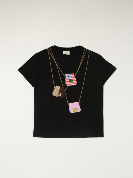 Fendi T-shirt with necklace print