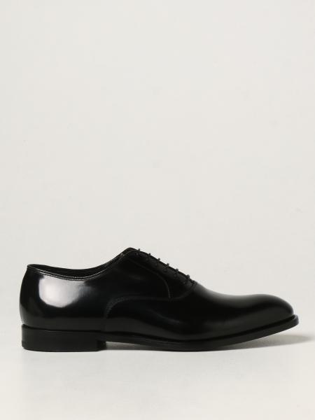 Doucal's: Doucal's lace-up derby in brushed leather
