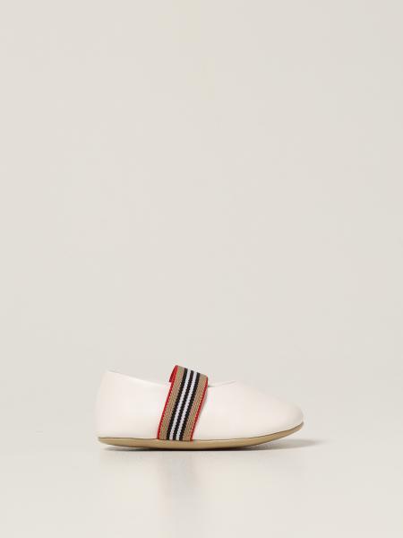 Burberry leather ballet flats