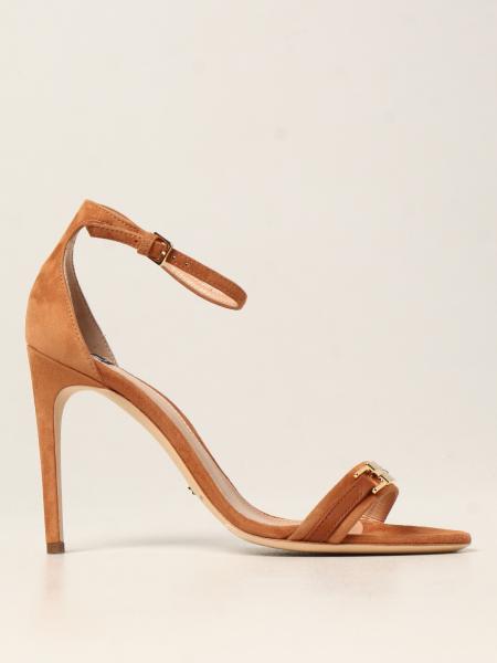 Elisabetta Franchi heeled sandals in suede