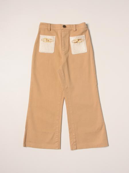 Elisabetta Franchi wide pants with patches