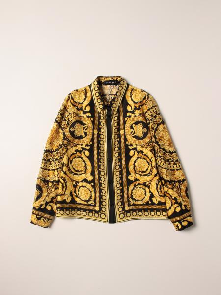 Versace Young shirt with baroque print