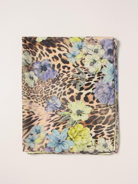 Liu Jo foulard with floral and animal print