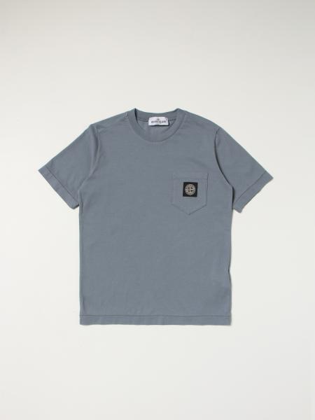 blue stone island shirt