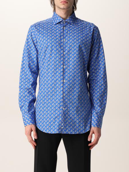 Etro: Etro mirco pattern cotton shirt