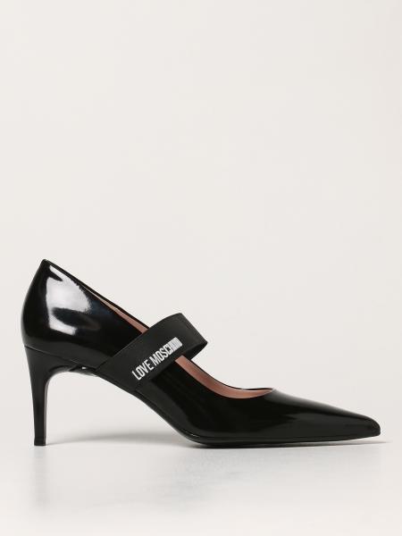 Pumps Love Moschino in patent leather