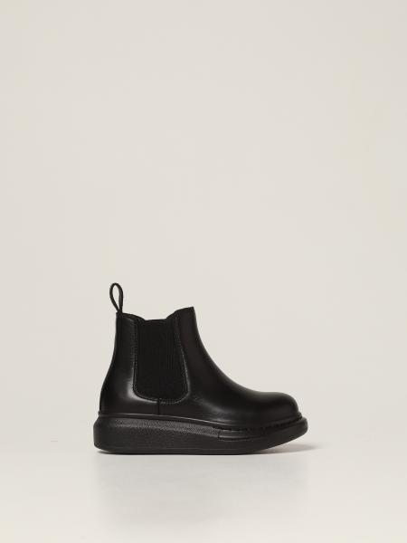 Alexander McQueen leather ankle boots
