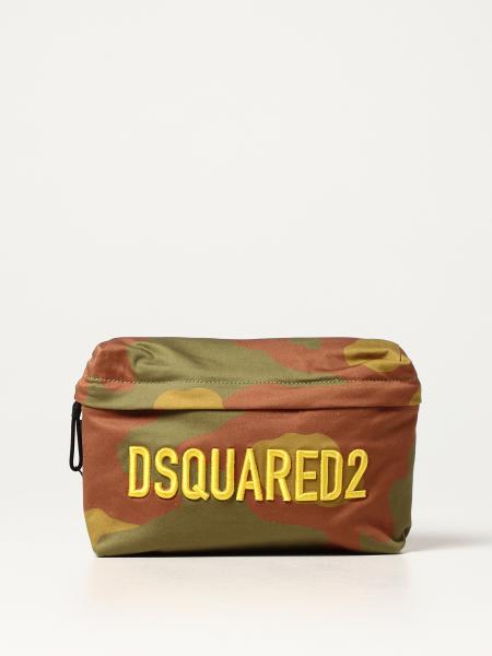 Dsquared2 Junior belt bag in camouflage canvas