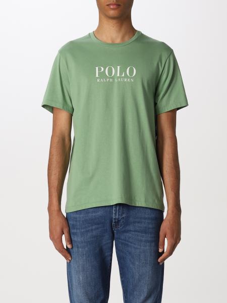 Polo Ralph Lauren Outlet: t-shirt for men - Green | Polo Ralph Lauren  t-shirt 714862615 online on 
