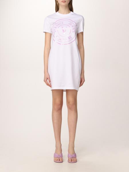 Versace Jeans Couture t-shirt dress with logo