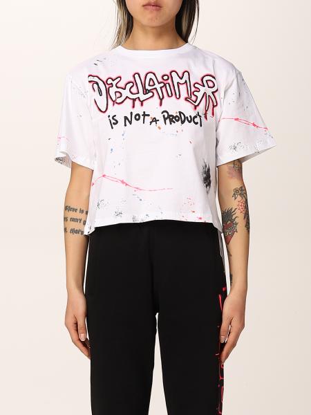 Disclaimer: Disclaimer cotton t-shirt with logo
