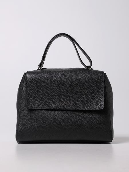 Orciani women: Orciani handbag in textured leather