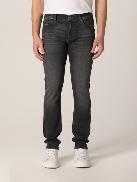 7 For All Mankind: 7 For All Mankind jeans in washed denim