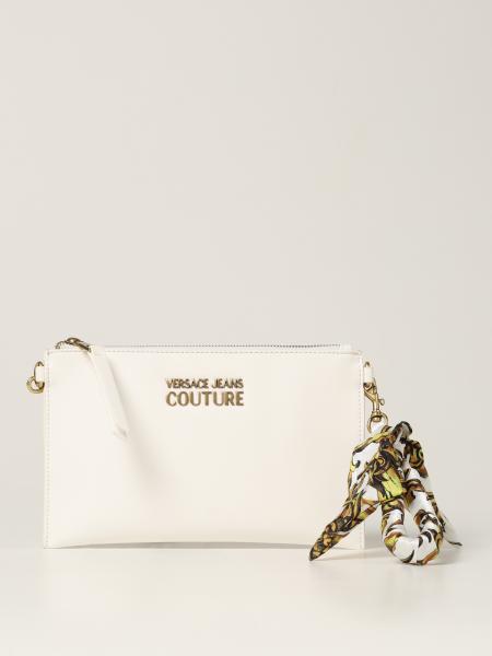 Versace Jeans Couture clutch bag in synthetic leather