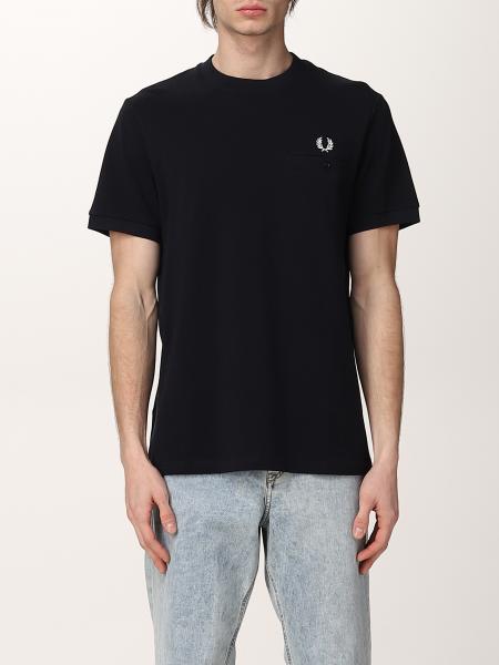 Fred Perry cotton t-shirt with logo