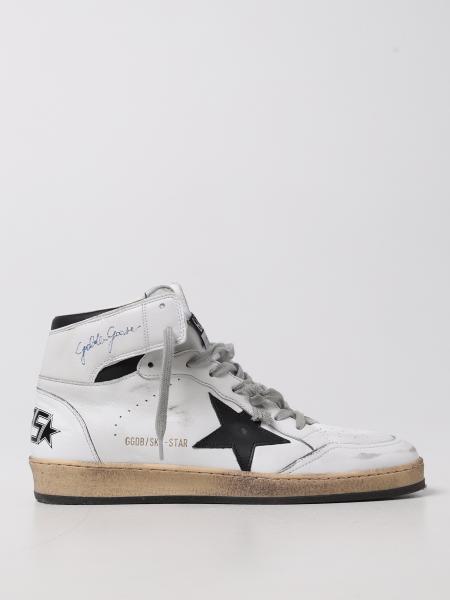 Sky Star Golden Goose trainers in glitter canvas