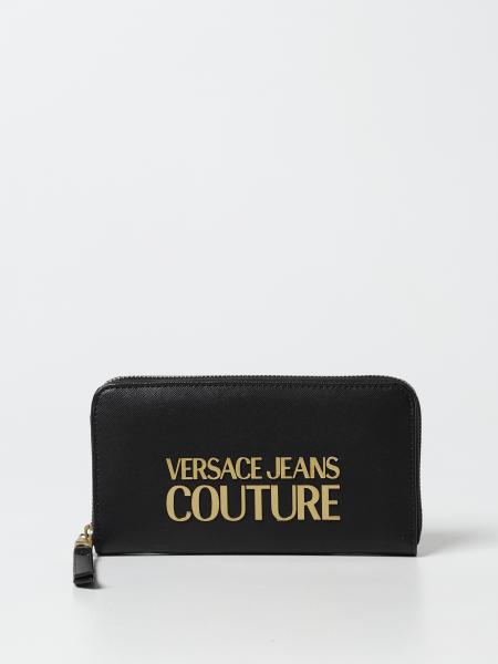 Portafoglio Versace Jeans Couture in pelle sintetica saffiano