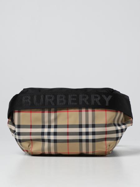 Burberry nylon check belt bag