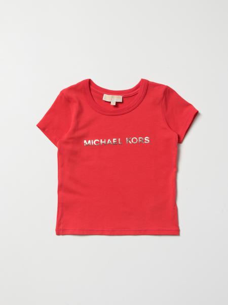 MICHAEL KORS: Michael T-shirt with mini logo - Red | Michael Kors t ...