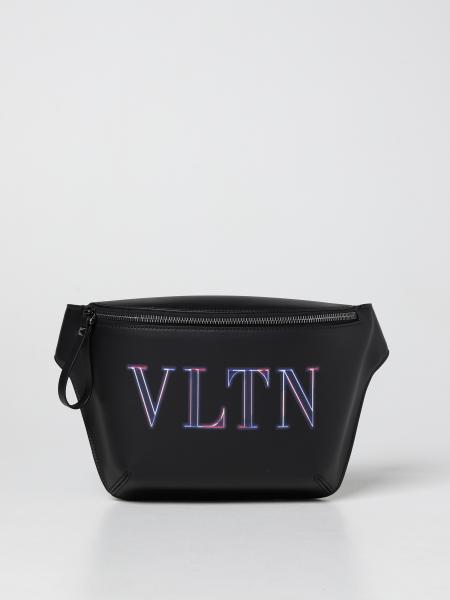 Valentino Garavani leather belt bag with VLTN logo